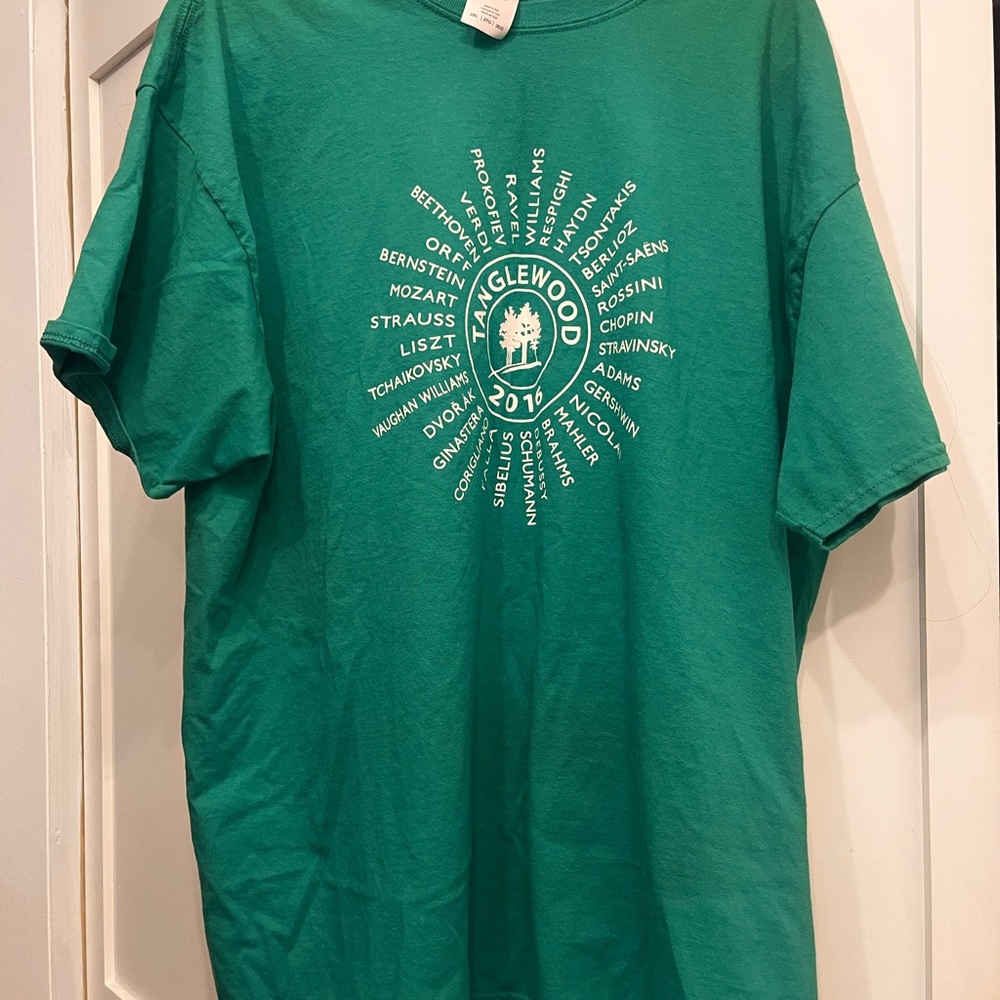Men’s Tanglewood 2016 Green Graphic T-Shirt
